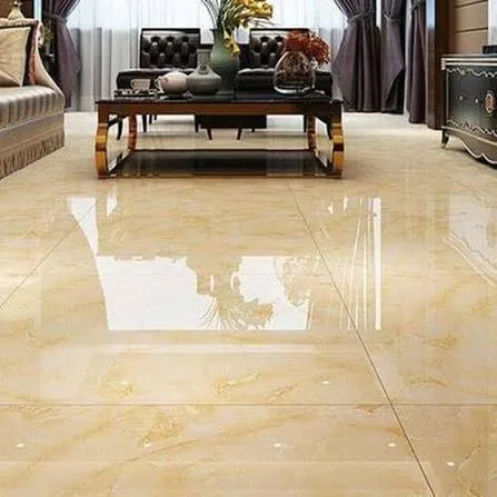 Amber Gloss Marble-Effect Ceramic