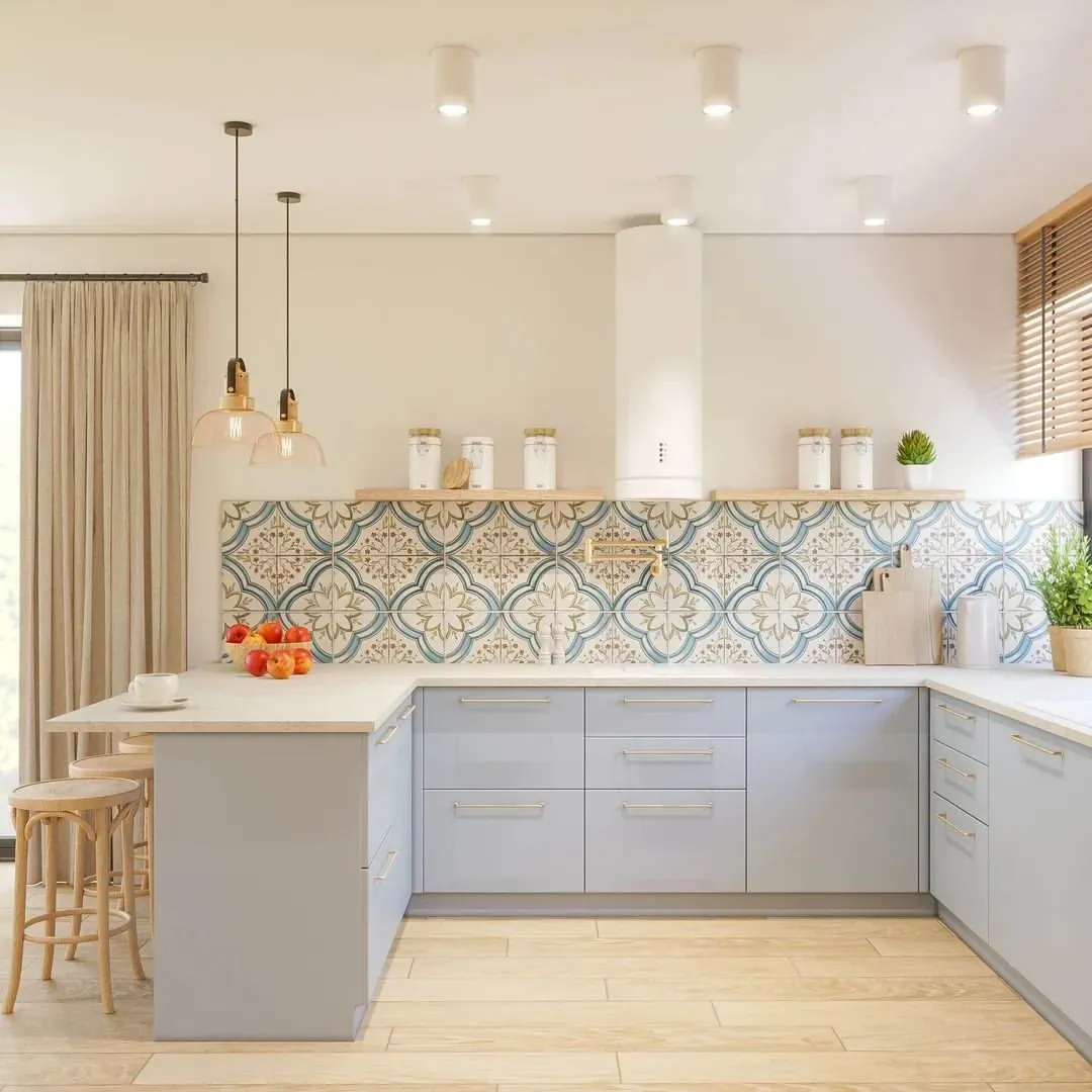 Digital Kitchen Floor Tile