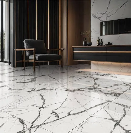 Golden Marfil Marble Effect