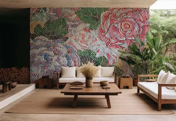 Hexagon Mosaic Floor