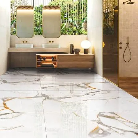 Gold-Vein Calacatta Bath Porcelain