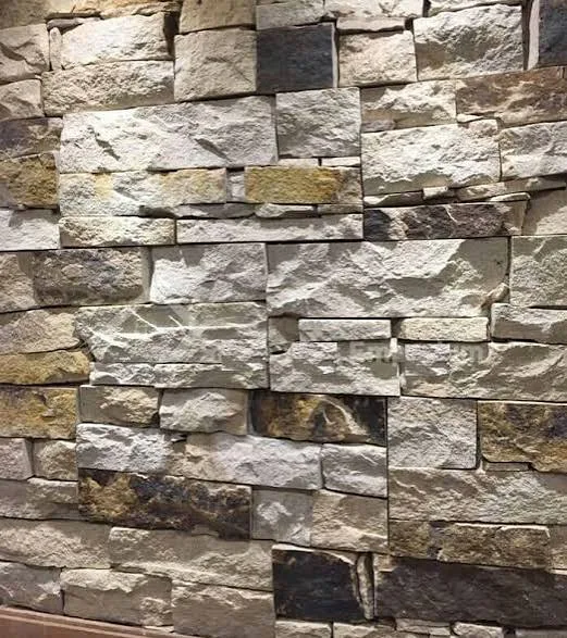 Slate Stone-Look Wall