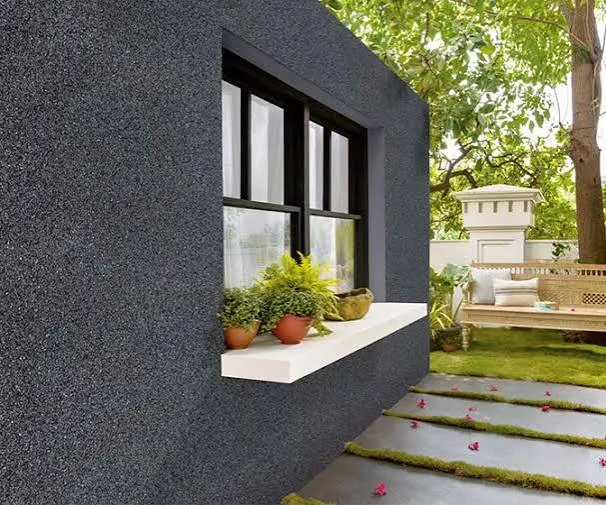 Charcoal Granite Texture · Exterior Wall