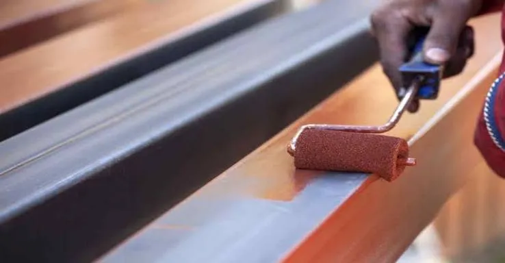 Red-Oxide Primer · Steel Rails