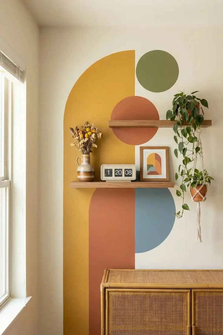 Mustard & Terracotta Arches · Wall Art