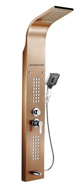 Rose Gold Shower Panel