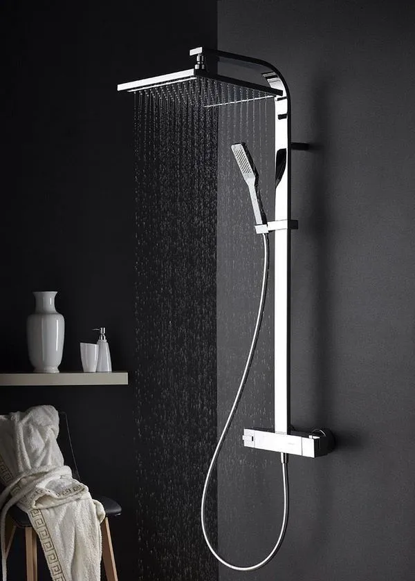 Chrome Rain Shower Column