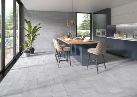 Light Grey Matt Kitchen Ceramic