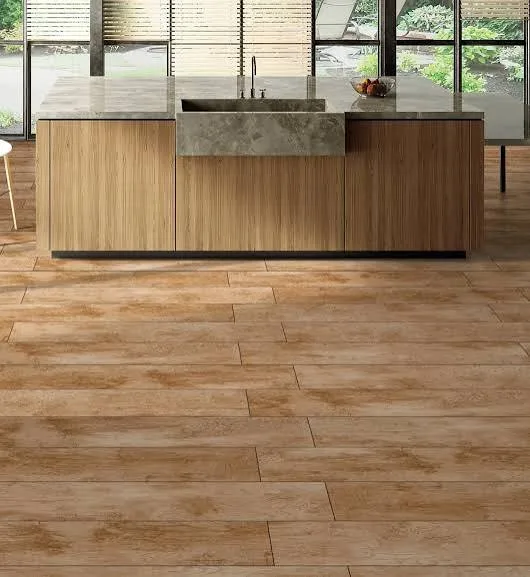 Wooden Finish Vitrified