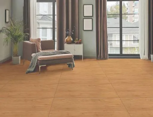 Teak Wood-Look Floor